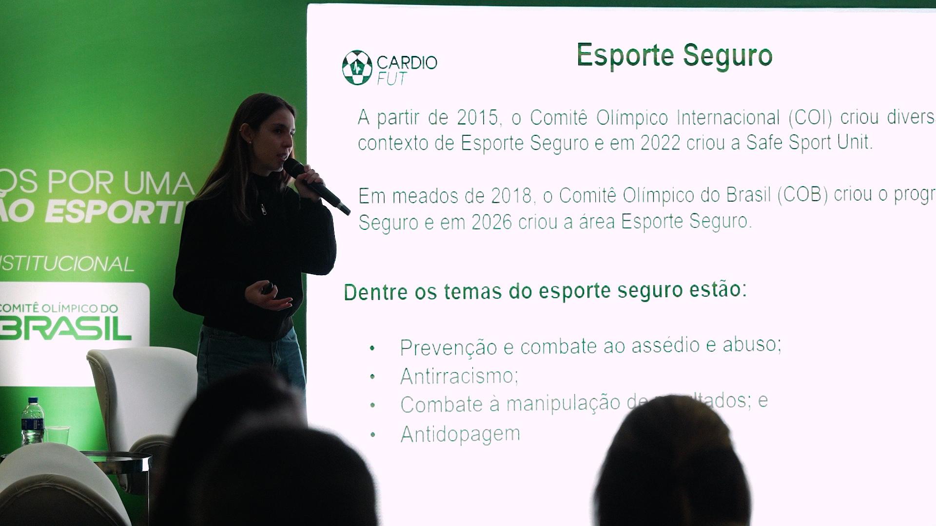 COB participa da 2ª edição do CardioFut e reúne especialistas no Palco Olímpico