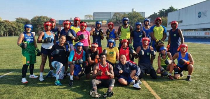 Seleção de boxe retoma atividades em centro de treinamento em São Paulo