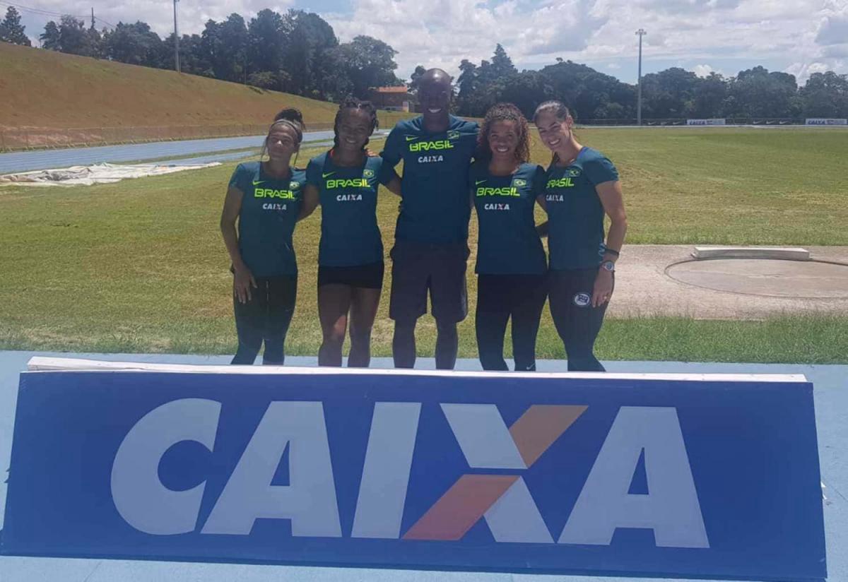 Destaques do atletismo fazem testes no Laboratório Olímpico do COB