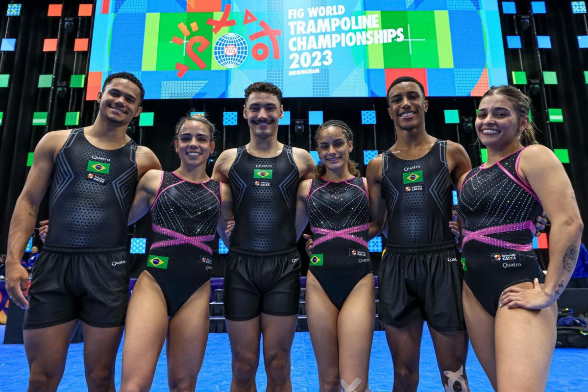 Canal Olímpico do Brasil transmite Mundial de ginástica de trampolim ao vivo a partir desta sexta-feira