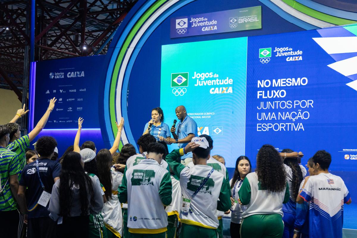 Professores Embaixadores viram MC’s para combinar educação e esporte nos Jogos da Juventude CAIXA 2026