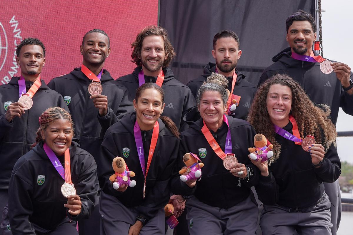 Remo brasileiro alcança mais pódios e termina Jogos Sul-americanos com oito medalhas