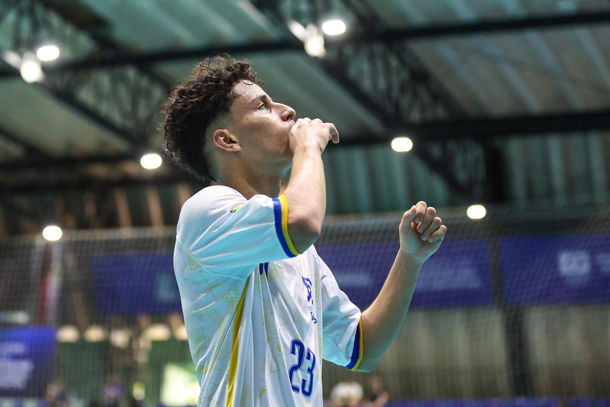 Messi faz gol e ajuda Piauí estrear com vitória no futsal masculino nos Jogos da Juventude CAIXA