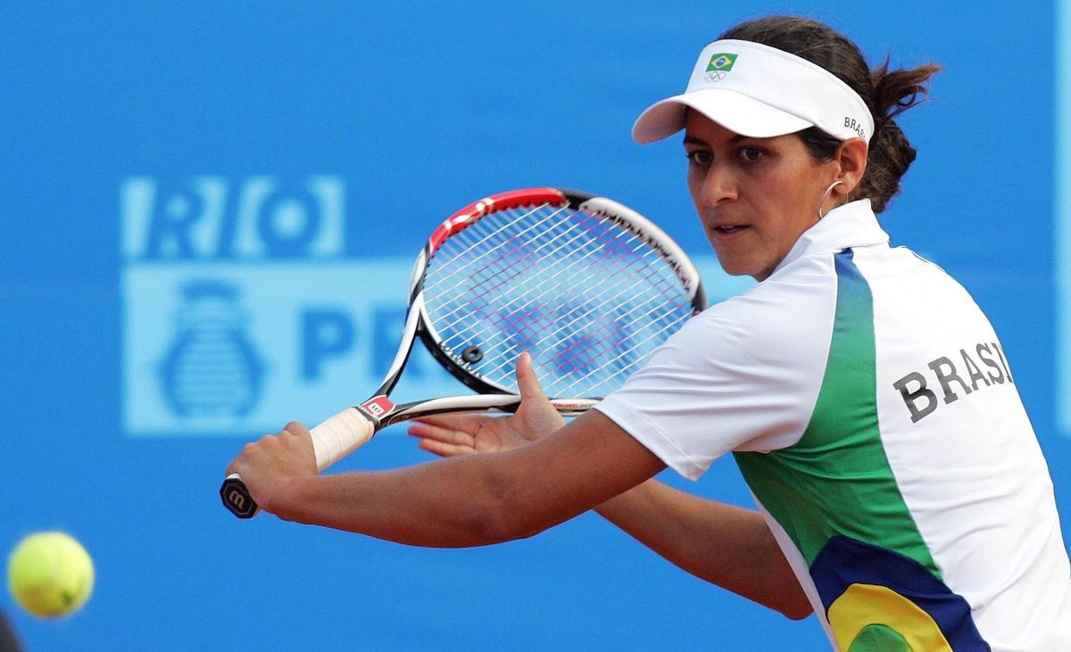 Joana Cortez nos Jogos Pan-americanos Rio 2007. Foto: Gaspar Nobrega/COB