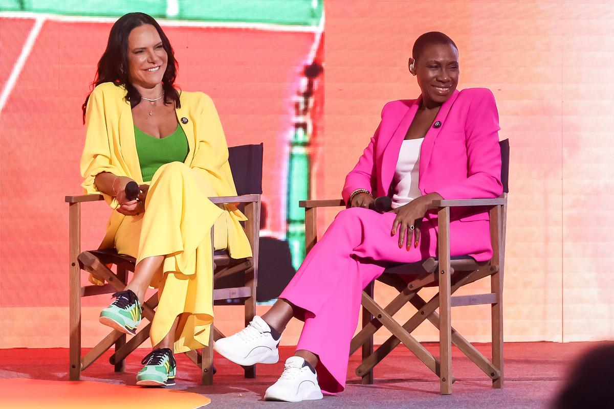 Quando Brasil e Cuba pararam o vôlei: Virna e Mireya revivem rivalidade histórica durante a COB Expo