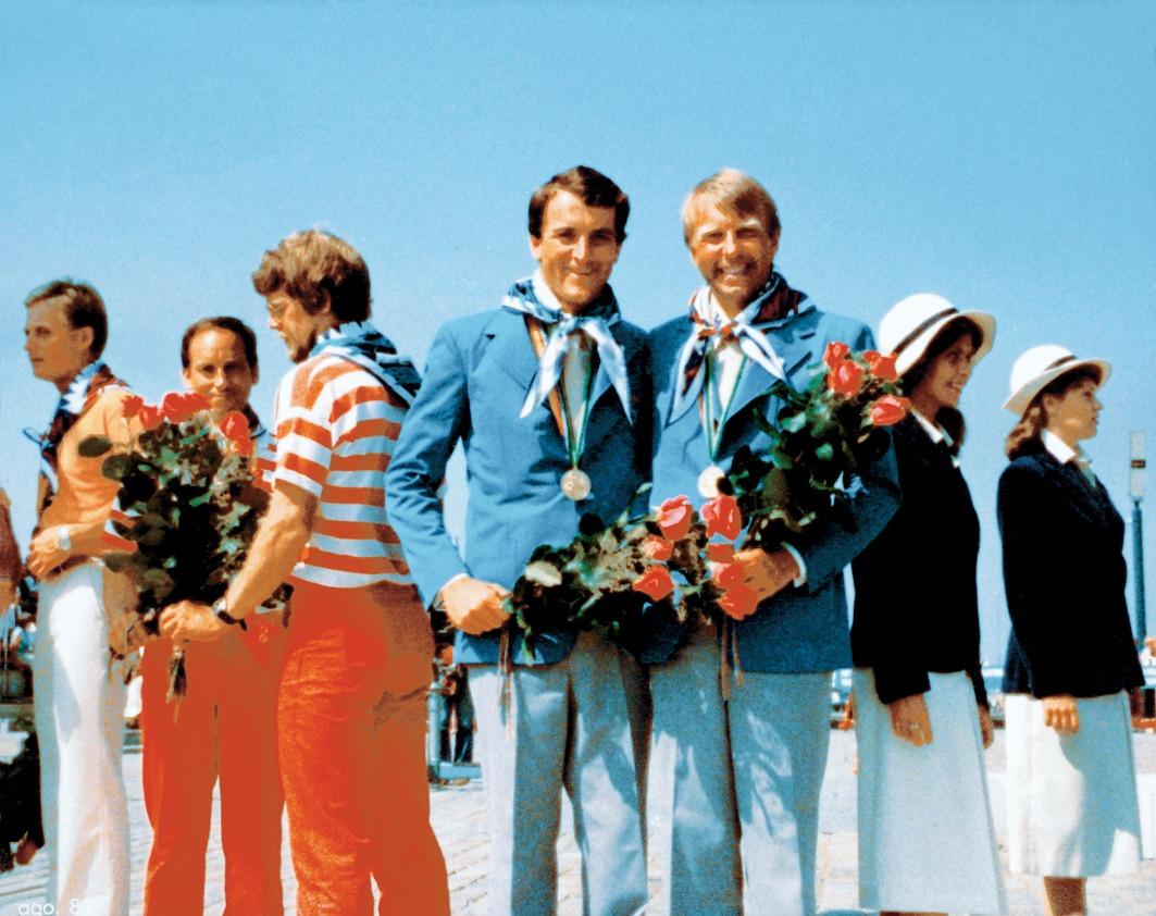 Primeiros campeões olímpicos da vela brasileira, Alex Welter e Lars Björkström são homenageados pelo COB no Hall da Fama