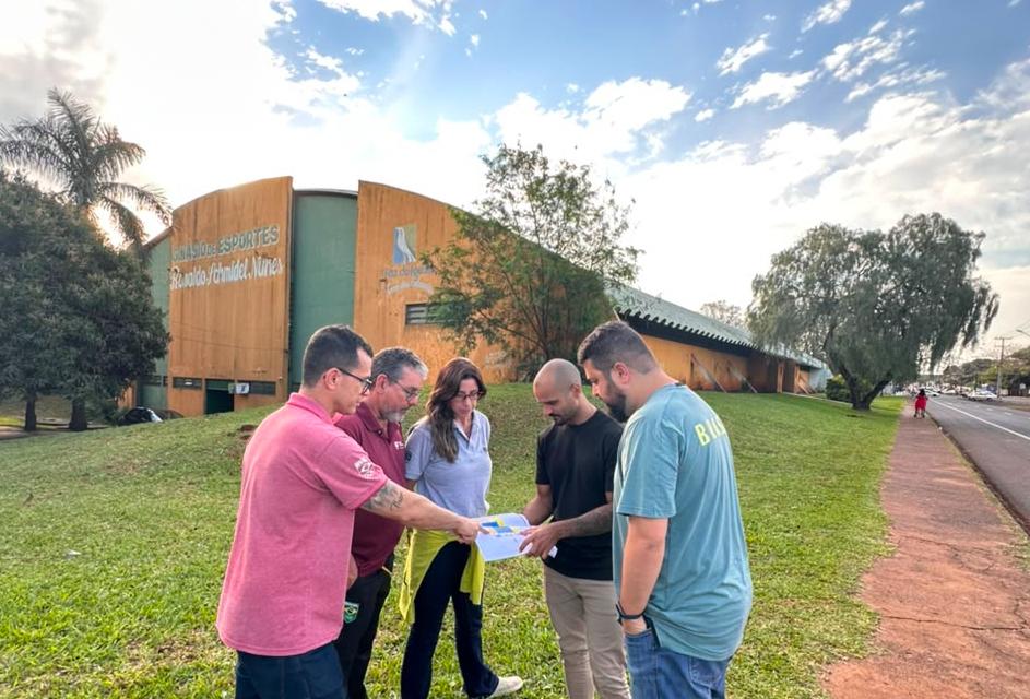 Equipe do COB realiza grande visita técnica em Foz do Iguaçu para avançar na preparação dos Jogos da Juventude CAIXA 2026
