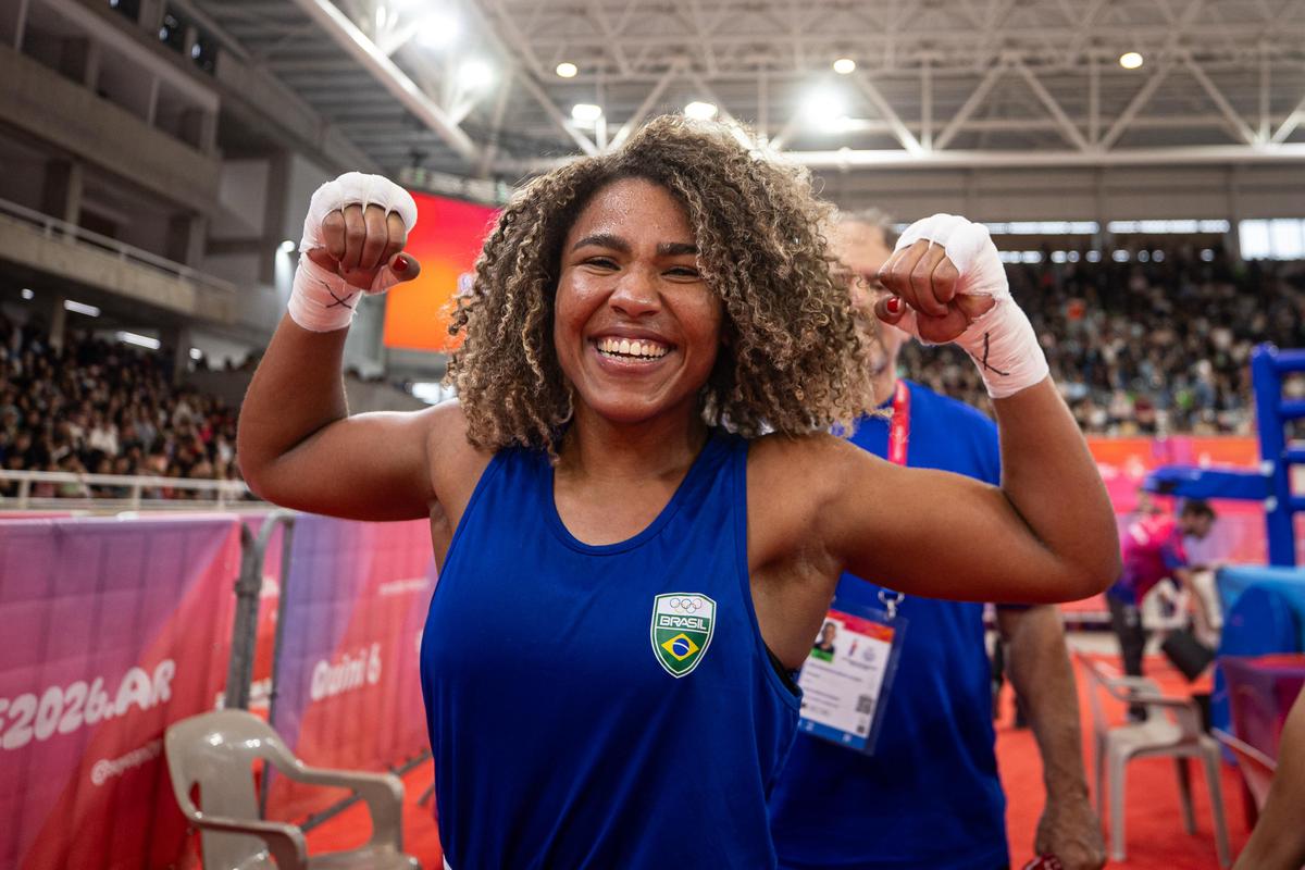 Haziel Franco conquista ouro no boxe em Santa Fé com final emocionante diante de anfitriã