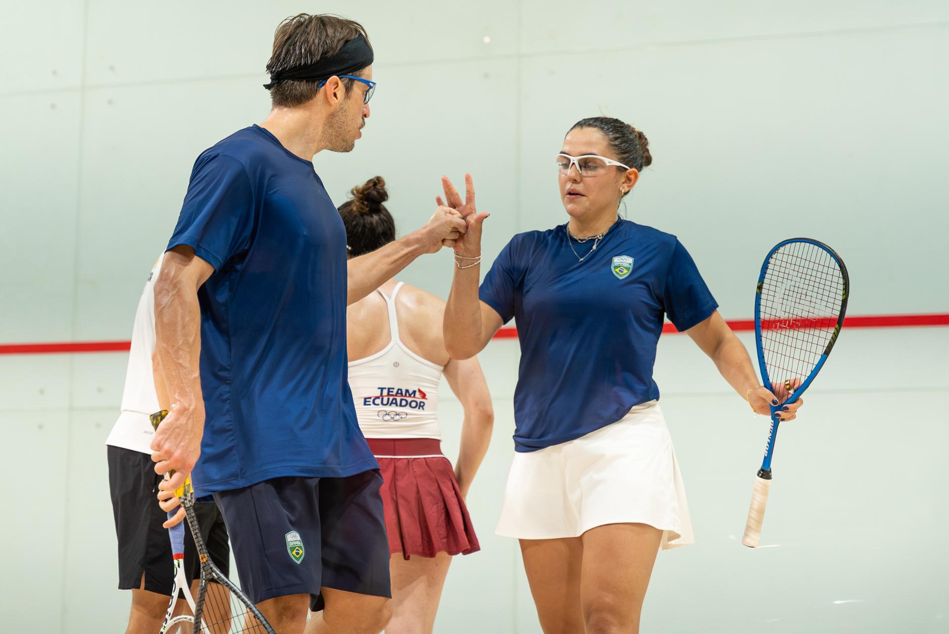 Laura Silva e Pedro Mometto estreiam como dupla com prata após vitória sobre campeões pan-americanos