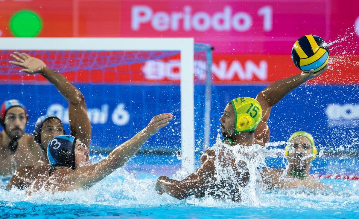 Brasil vence Argentina nas duas finais e leva o ouro no polo aquático em Santa Fé