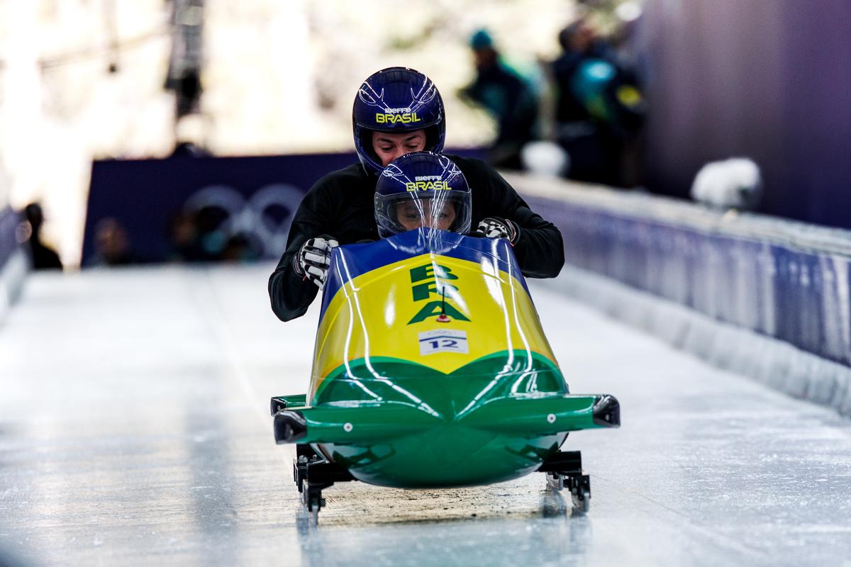 Bobsled do Brasil estreia em Milão-Cortina 2026