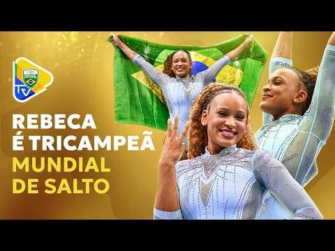 REBECA ANDRADE É TRICAMPEÃ MUNDIAL NO SALTO! | MUNDIAL DE GINÁSTICA ARTÍSTICA 2026