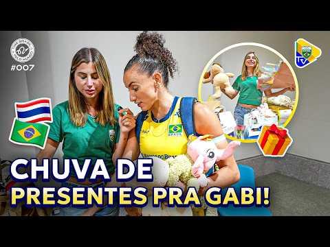 GABI GUIMARÃES MOSTRA CHUVA DE PRESENTES NA TAILÂNDIA! | TIME BRASIL PELO MUNDO #007