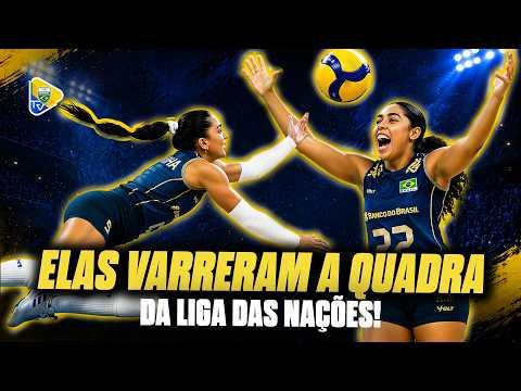 AS LÍBEROS VARRERAM A QUADRA DA VNL! CONFIRA DEFESAS ABSURDAS DA PRIMEIRA SEMANA DA LIGA DAS NAÇÕES!