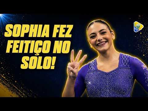 SOPHIA FEZ FEITIÇO NO SOLO AO SOM DE PEDRO SAMPAIO NO PAN-AMERICANO DE GINÁSTICA ARTÍSTICA!