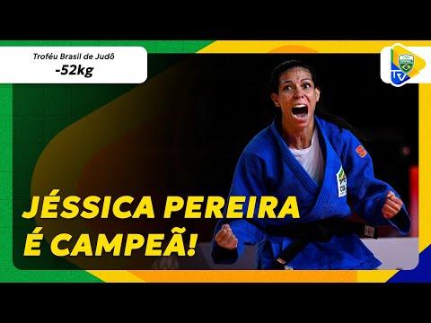 É OURO! 🥇 Jéssica Pereira é campeã do Troféu Brasil de Judô 🥋