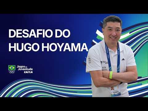 QUEM CONSEGUE DEVOLVER O SAQUE DO HUGO HOYAMA? | JOGOS DA JUVENTUDE CAIXA 2026