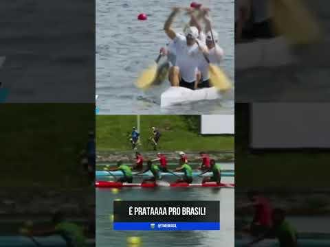 É PRATA NA CANOAGEM VELOCIDADE 🥈🚣‍♀️🇧🇷