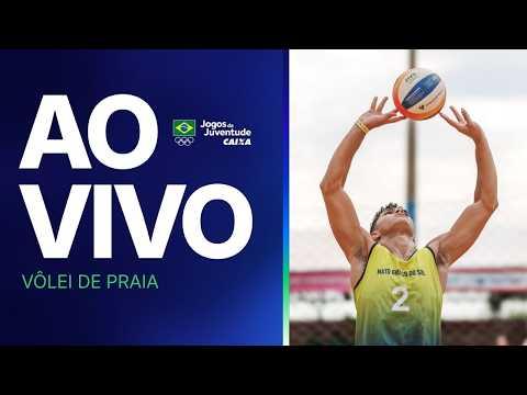 AO VIVO: JOGOS DA JUVENTUDE CAIXA 2026 | VÔLEI DE PRAIA - 03/11