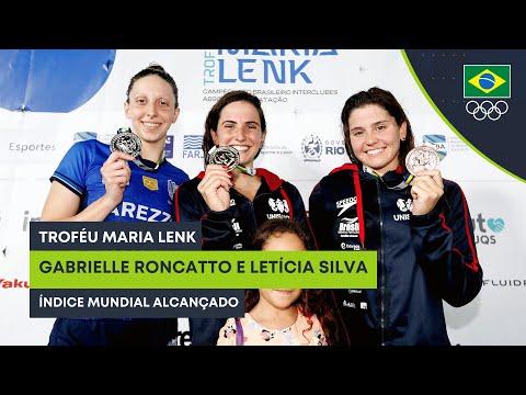 Gabrielle Roncatto e Letícia Silva alcançam índice mundial nos 1500m livre