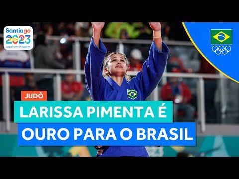 Larissa Pimenta É MEDALHA DE OURO PARA O BRASIL NO JUDÔ | JOGOS PAN-AMERICANOS |