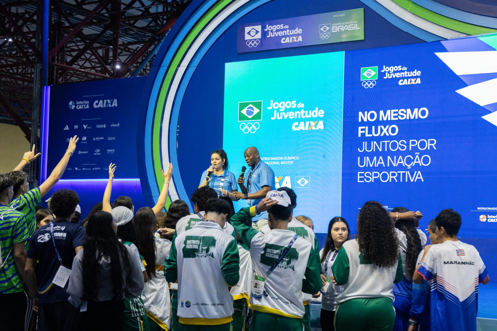 2026.09.29 - Jogos da Juventude CAIXA Foz do Iguaçu - Centro de Convivencia - Professores Embaixadores - Foto: Jean Pavão/COB. IG:jeanf.pavao / @timebrasil