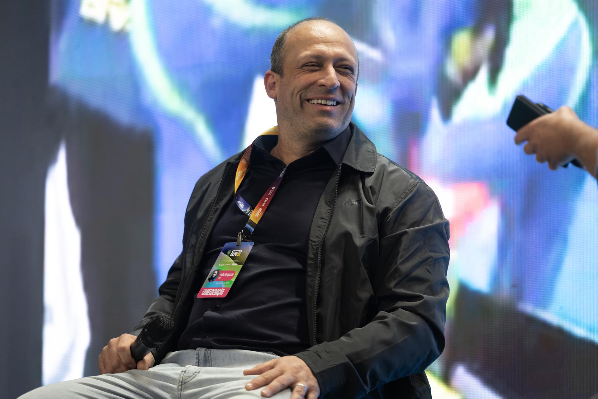 Emilio Strapasson detalhou a operação brasileira para Milano-Cortina 2026 (Jonne Roriz/COB) Emilio Strapasson detalhou a operação brasileira para Milano-Cortina 2026 (Jonne Roriz/COB)