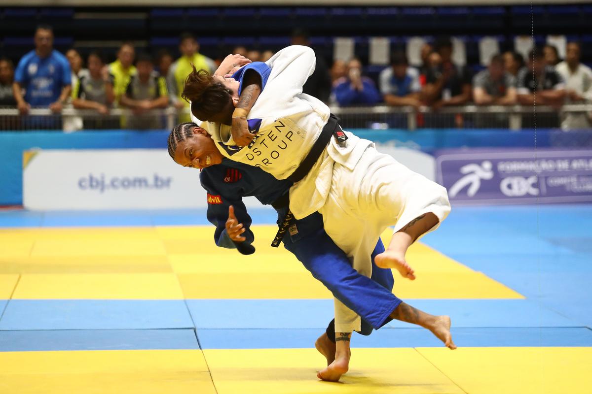 Rafaela Silva vence luta no Troféu Brasil. Gilvan de Souza/CRF
