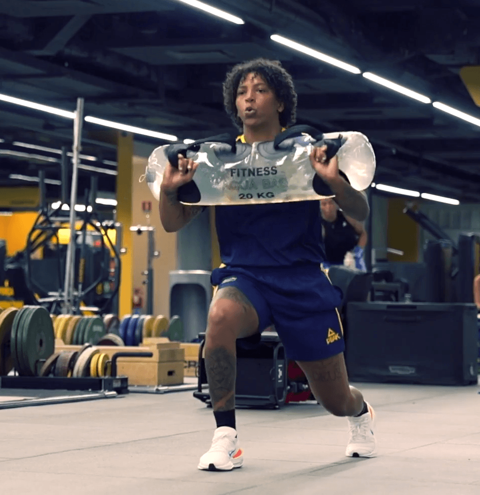 Rafaela Silva em treino no CT do COB. Foto: COB