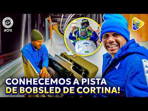 CONHECEMOS A PISTA DE BOBSLED DOS JOGOS DE INVERNO | TIME BRASIL PELO MUNDO #011
