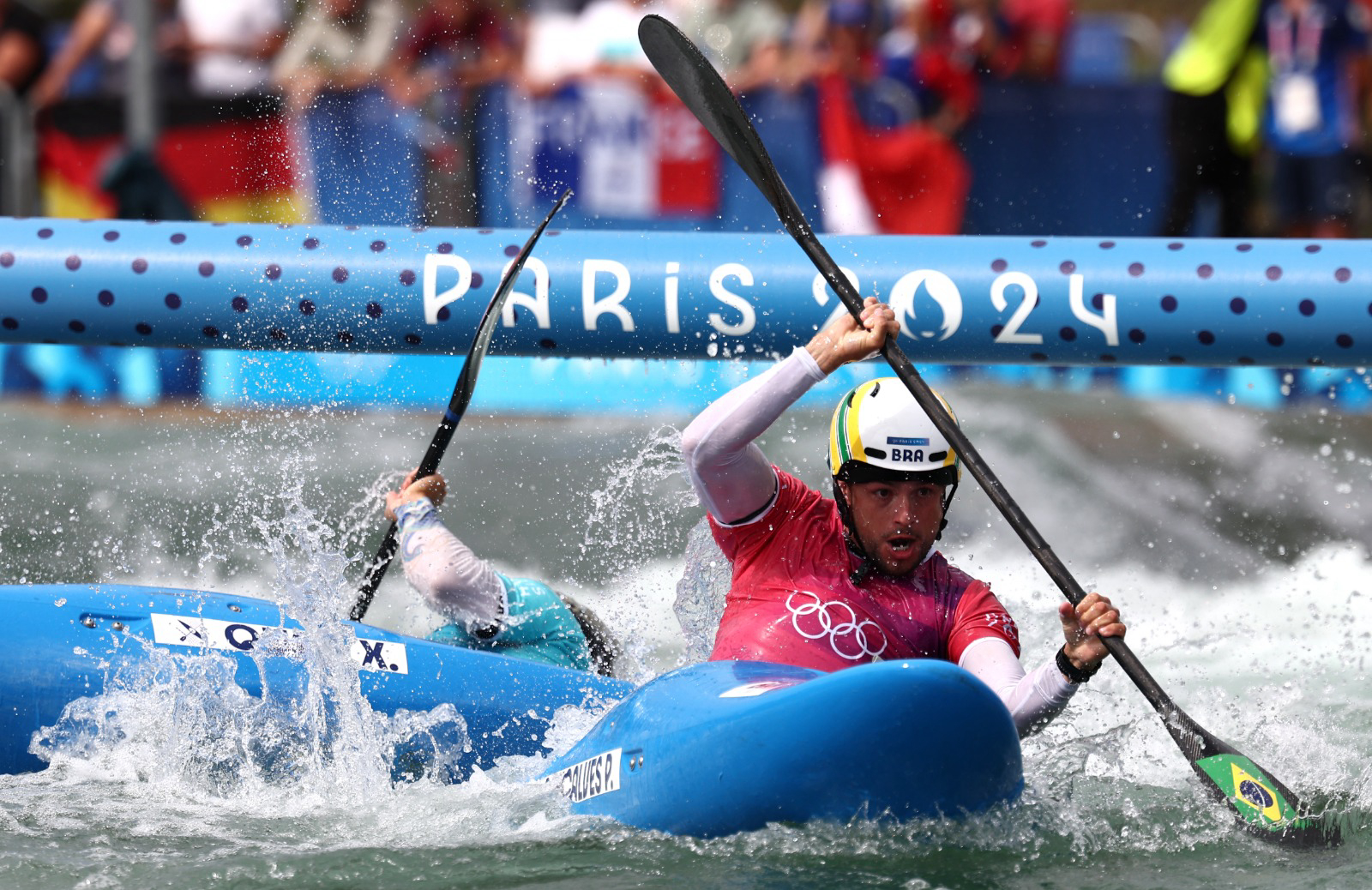 Canoagem Slalom - Pepê Gonçalves . Foto Luiza Moraes COB