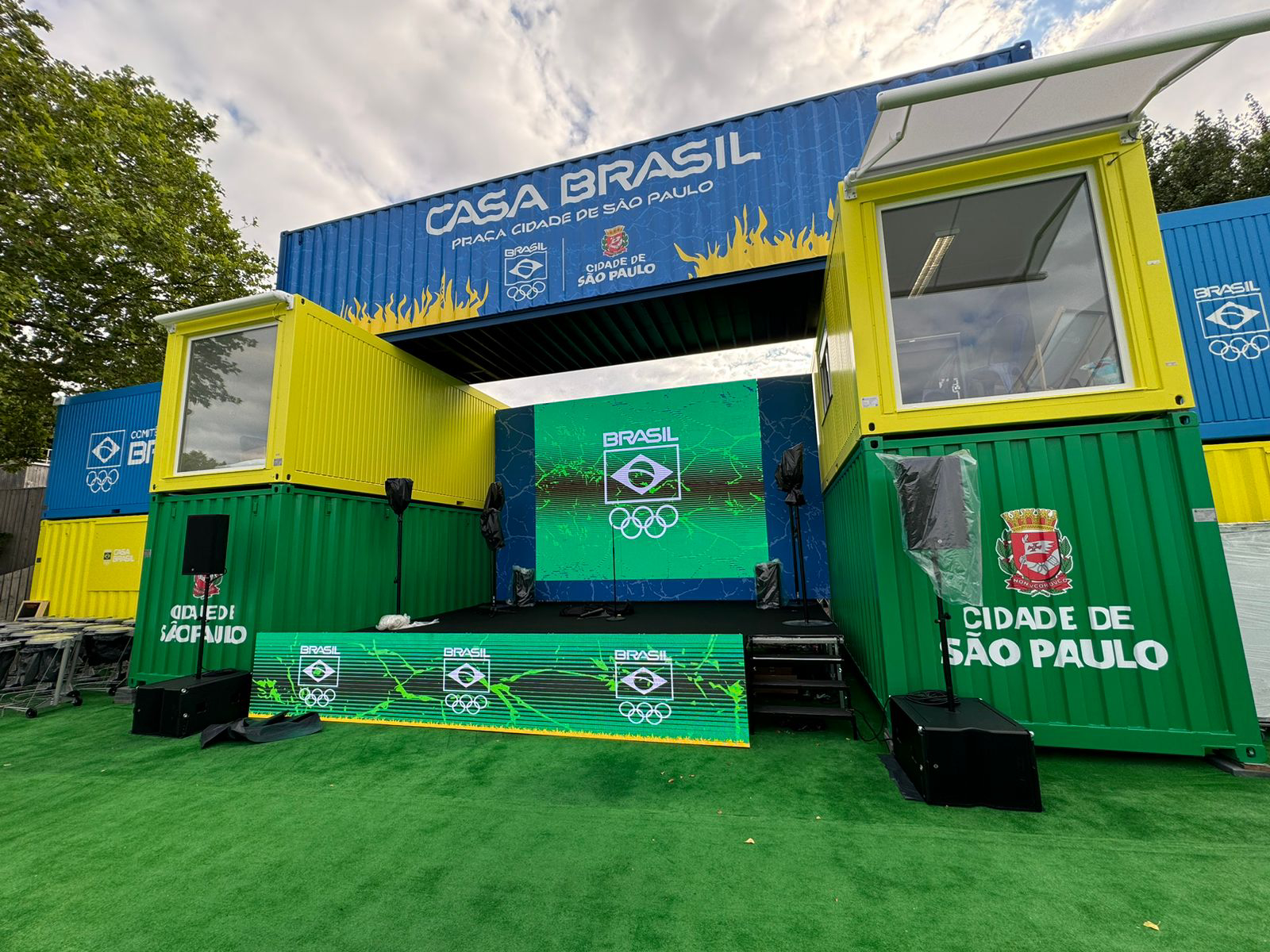 Casa Brasil abre as portas para celebrar atletas e cultura do país em Paris - Foto João Gabriel COB