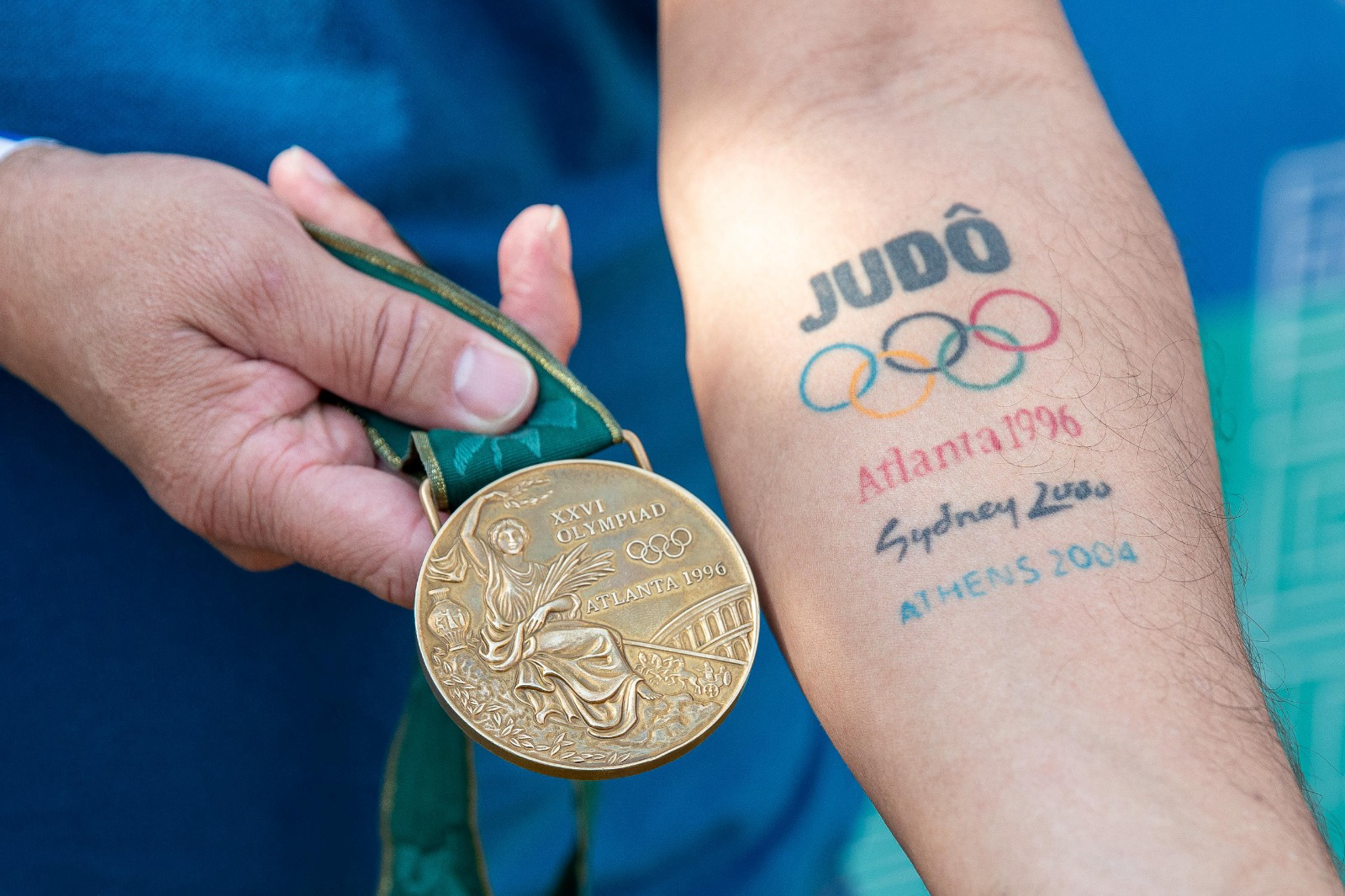 Medalhista olímpico Henrique Guimarães. Foto Léo Barrilari COB