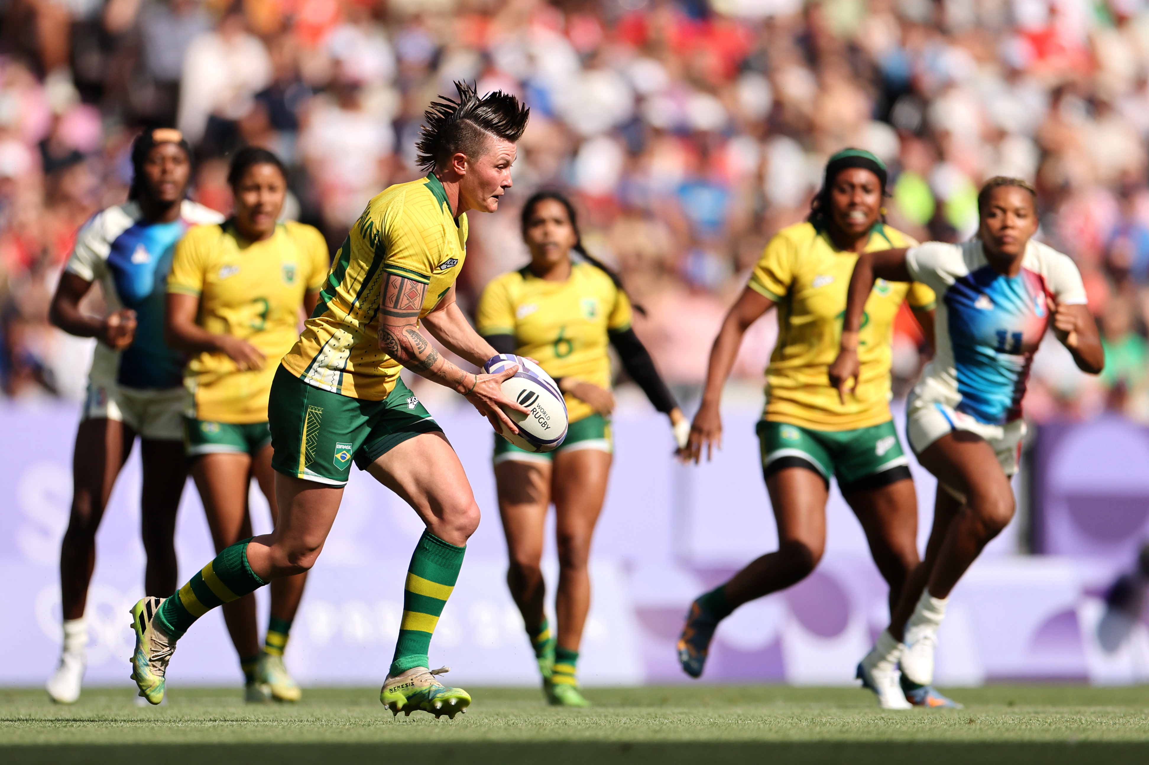 Seleção de rugby de 7. Foto Hannah Peters Getty Images