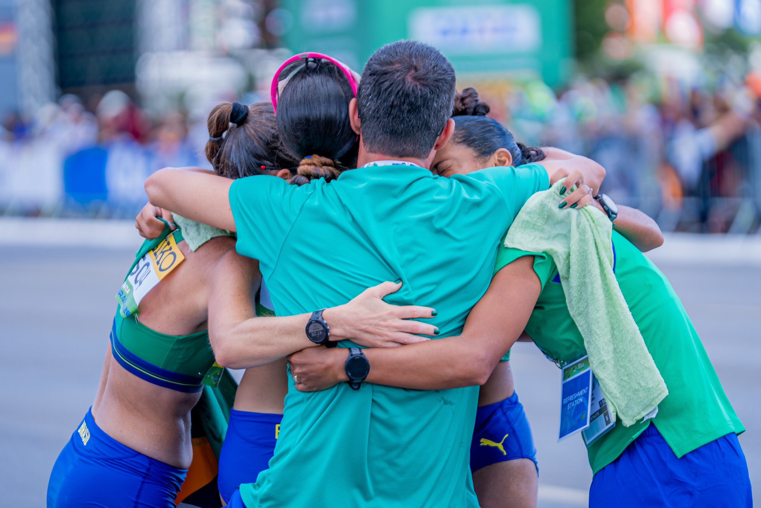 Equipe brasileira conquista bronze inédito no Mundial de Marcha Atlética (Mariana Sá/COB)